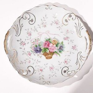 Lipper & Mann "Bristol Garden" Bowl Server Trinket Dish Spring Easter